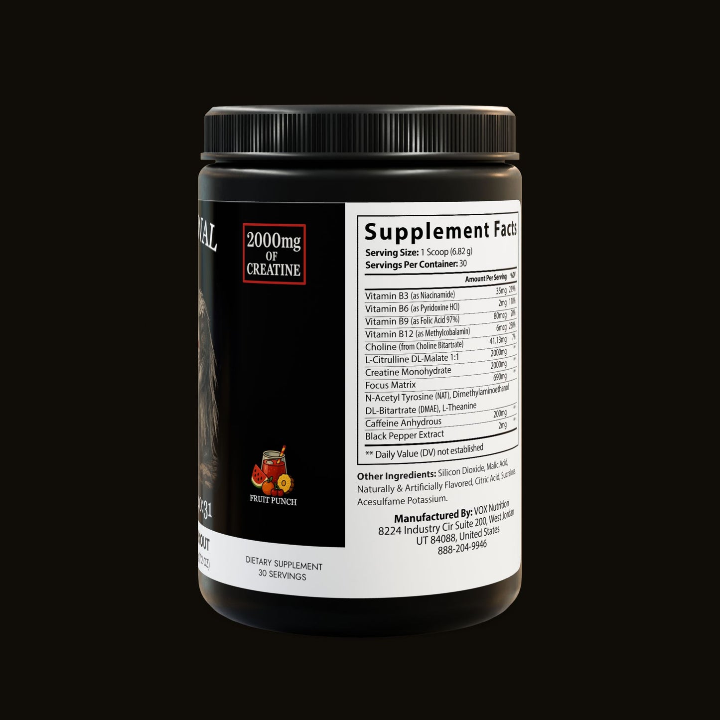Renewal Pre-Workout (Creatine Loaded)